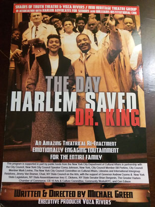 The Day Harlem Saved Dr. King Front