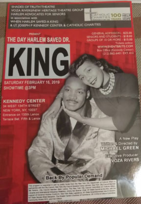 The Day Harlem Saved Dr. King Front